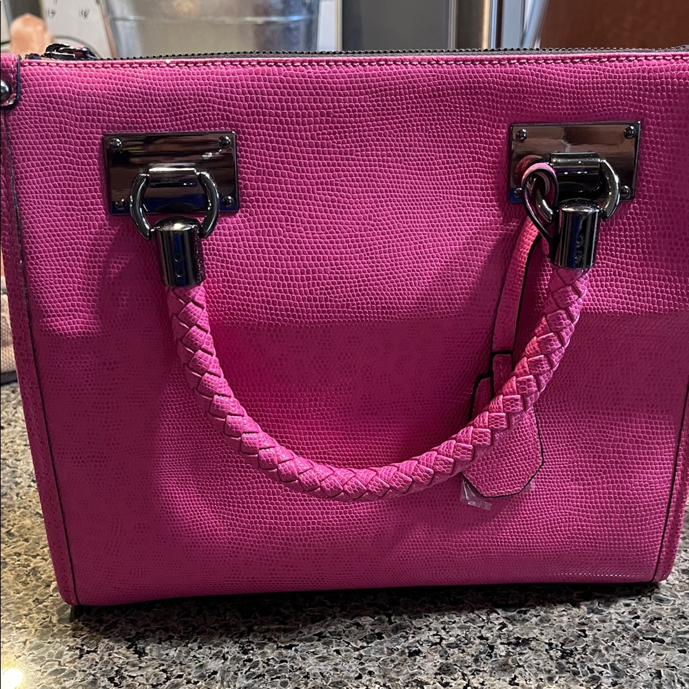 Gianni Bini Vibrant Pink Satchel